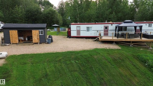 243071 Twp Rd 664, Rural Athabasca County, AB - Outdoor With Deck Patio Veranda With Backyard