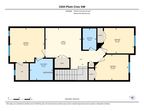 Floor plan - 1534 Plum Circle Circle Sw, Edmonton, AB - Other