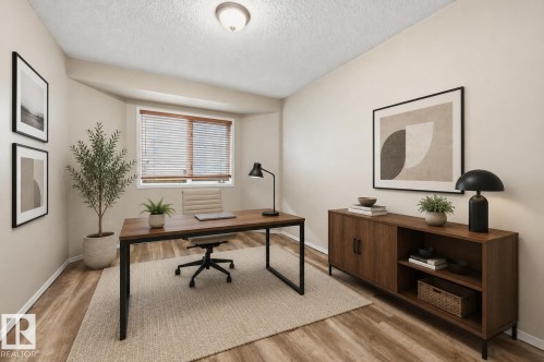 Virtually Staged - 219 Buchanan Close Nw, Edmonton, AB - Indoor Photo Showing Office