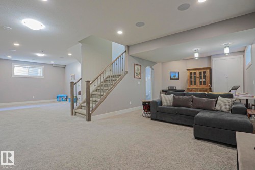 91 Danfield Place, Spruce Grove, AB - Indoor Photo Showing Basement