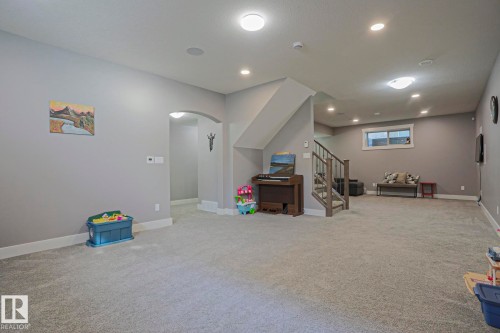 91 Danfield Place, Spruce Grove, AB - Indoor Photo Showing Basement