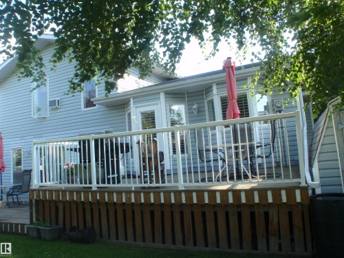 5802 53 Street, Barrhead, AB - Outdoor With Deck Patio Veranda