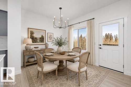 4182 Kinglet Drive Nw, Edmonton, AB - Indoor Photo Showing Dining Room