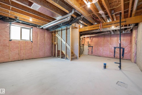 4182 Kinglet Drive Nw, Edmonton, AB - Indoor Photo Showing Basement