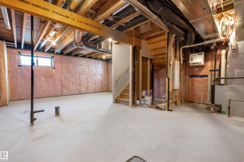 4182 Kinglet Drive Nw, Edmonton, AB - Indoor Photo Showing Basement