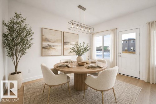 18855 29 Avenue Nw, Edmonton, AB - Indoor Photo Showing Dining Room