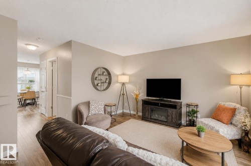 16114 43 Street Nw, Edmonton, AB - Indoor Photo Showing Living Room