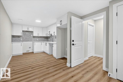 9814 155 Street Nw, Edmonton, AB - Indoor Photo Showing Kitchen