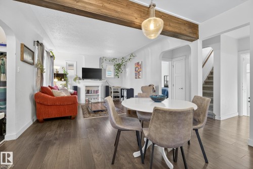 10915 67 Avenue Nw, Edmonton, AB - Indoor Photo Showing Dining Room