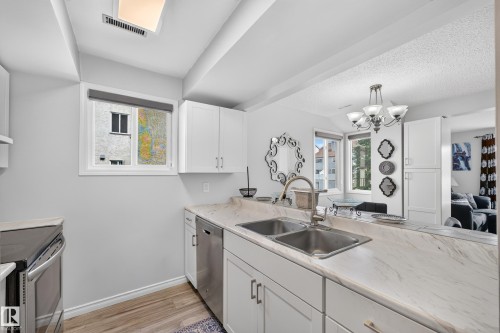 247 Lancaster Terrace Nw, Edmonton, AB - Indoor Photo Showing Kitchen With Double Sink