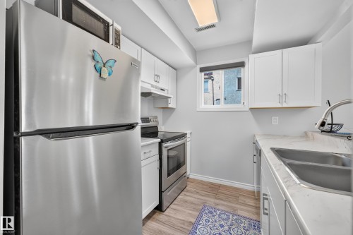 247 Lancaster Terrace Nw, Edmonton, AB - Indoor Photo Showing Kitchen With Double Sink