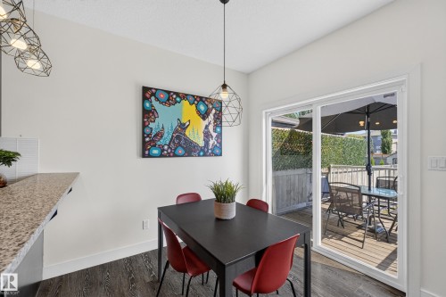 89 Sandalwood Place, Leduc, AB - Indoor Photo Showing Dining Room