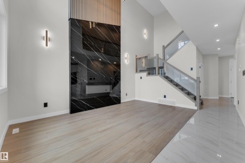 1912 48 Street Sw, Edmonton, AB - Indoor With Fireplace