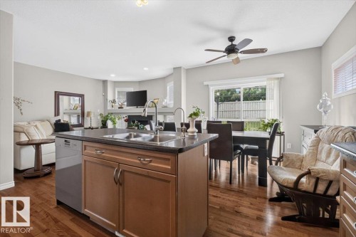 74 Everitt Dr Drive, St. Albert, AB - Indoor Photo Showing Kitchen With Double Sink