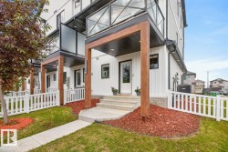Front of Home located on a Landscaped Corner Lot. Fully Fenced with Front and Side Entrance. - 