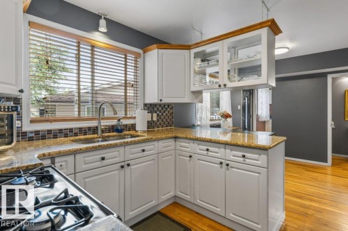 14119 73 Street Nw, Edmonton, AB - Indoor Photo Showing Kitchen With Double Sink