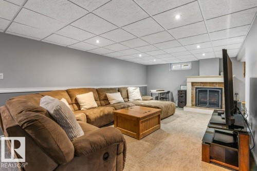 14119 73 Street Nw, Edmonton, AB - Indoor With Fireplace