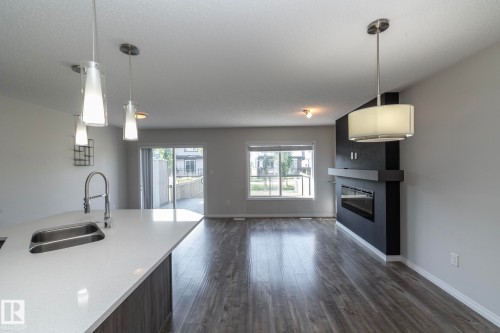 5233 Crabapple Link Sw, Edmonton, AB - Indoor With Fireplace