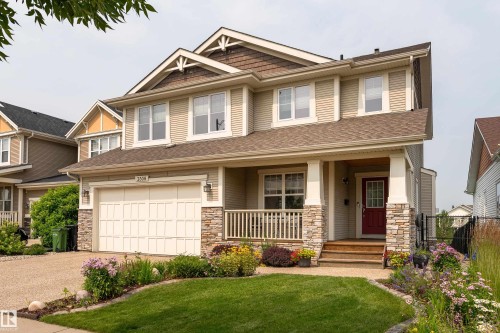 2338 Frezenberg Avenue Nw, Edmonton, AB - Outdoor With Deck Patio Veranda With Facade