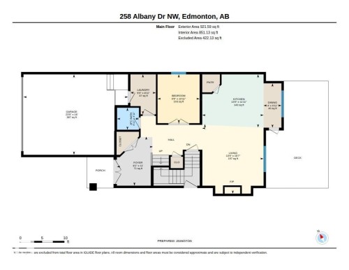 Floor plan - 258 Albany Drive Nw, Edmonton, AB - Other