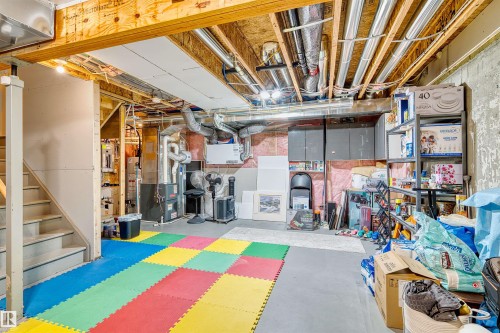 11 Rolston Close, Leduc, AB - Indoor Photo Showing Basement