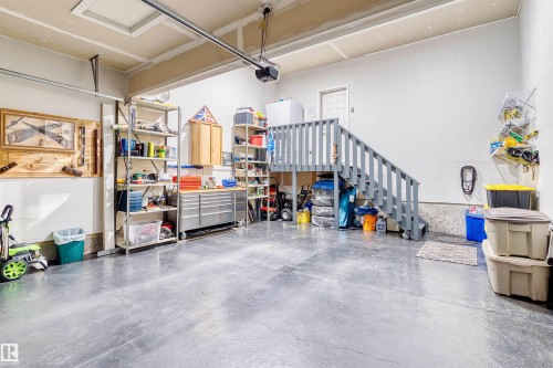 11 Rolston Close, Leduc, AB - Indoor Photo Showing Garage