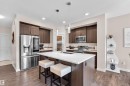 11 Rolston Close, Leduc, AB  - Indoor Photo Showing Kitchen With Upgraded Kitchen 