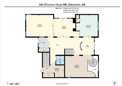 Floor plan - 342 O'Connor Close Nw, Edmonton, AB - Other