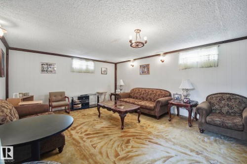 Just add flooring to finish the space - 15204 75A Street Nw, Edmonton, AB - Indoor Photo Showing Living Room