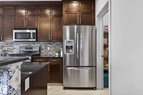 22068 95 Avenue Nw, Edmonton, AB - Indoor Photo Showing Kitchen With Stainless Steel Kitchen