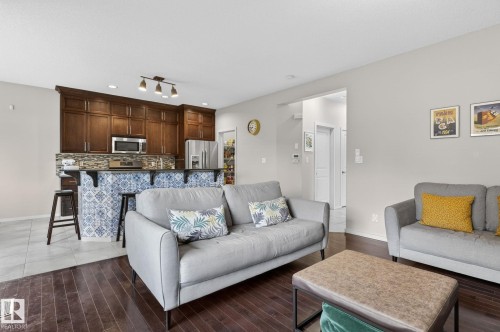 22068 95 Avenue Nw, Edmonton, AB - Indoor Photo Showing Living Room