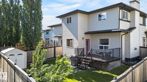 22068 95 Avenue Nw, Edmonton, AB - Outdoor With Deck Patio Veranda