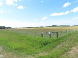 Expansive property featuring a vast field and distant tree line - 