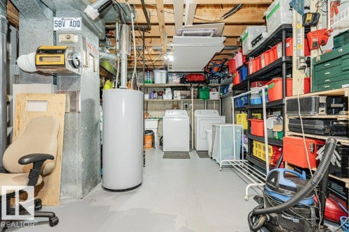 10B Callingwood Court Nw, Edmonton, AB - Indoor Photo Showing Basement