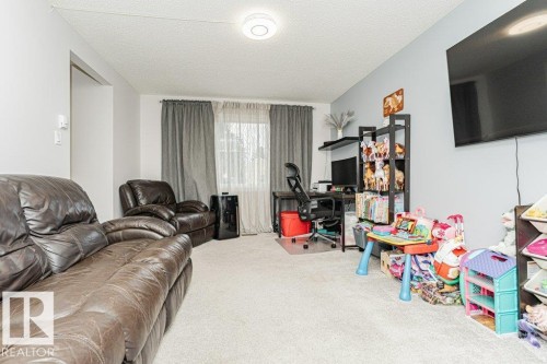 10B Callingwood Court Nw, Edmonton, AB - Indoor Photo Showing Living Room