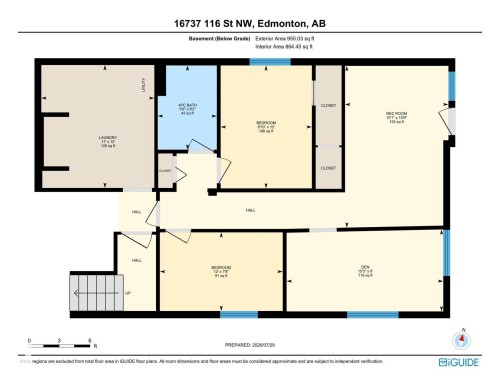 Floor plan - 16737 116 Street Nw, Edmonton, AB 