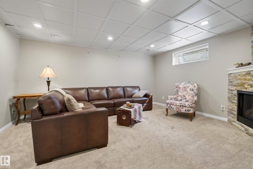76 Leyland Way, Spruce Grove, AB - Indoor Photo Showing Basement
