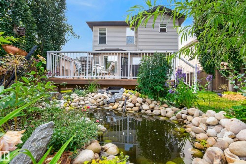 76 Leyland Way, Spruce Grove, AB - Outdoor With Deck Patio Veranda
