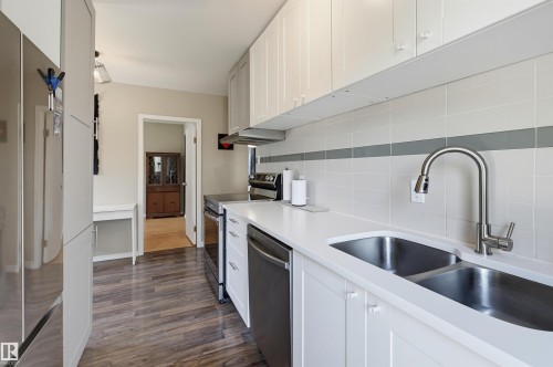 11502 127 Street Nw, Edmonton, AB - Indoor Photo Showing Kitchen With Double Sink