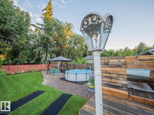 37 Springfield Crescent, St. Albert, AB - Outdoor With Above Ground Pool