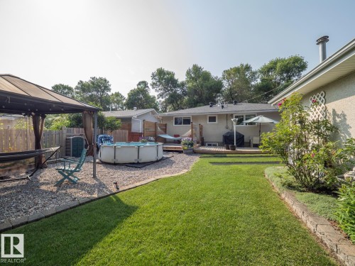 37 Springfield Crescent, St. Albert, AB - Outdoor With Deck Patio Veranda With Backyard With Exterior