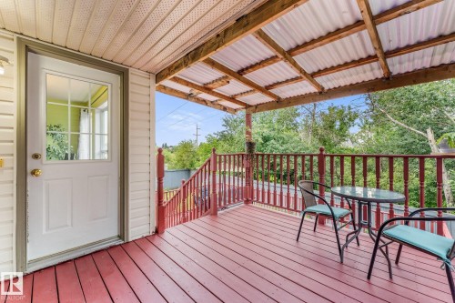Upper deck view - 13148 151 Avenue Nw, Edmonton, AB - Outdoor With Deck Patio Veranda With Exterior