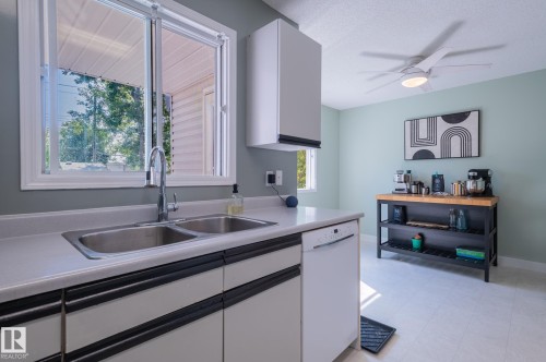 11515 125 Street Nw, Edmonton, AB - Indoor Photo Showing Kitchen With Double Sink