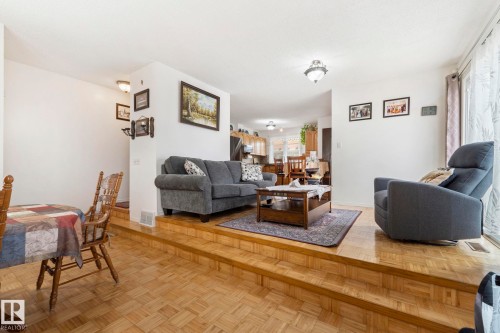 8704 43 Avenue Nw, Edmonton, AB - Indoor Photo Showing Living Room