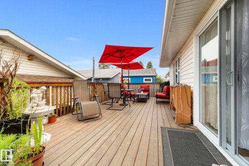 8704 43 Avenue Nw, Edmonton, AB - Outdoor With Deck Patio Veranda With Exterior