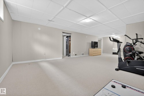 9036 145 Street Nw, Edmonton, AB - Indoor Photo Showing Gym Room