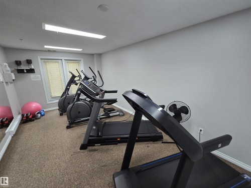 #337 2096 Blackmud Creek Dr Sw, Edmonton, AB - Indoor Photo Showing Gym Room