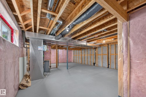 3906 6 Street Nw, Edmonton, AB - Indoor Photo Showing Basement