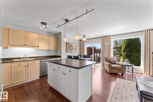 2948 26 Street Nw, Edmonton, AB - Indoor Photo Showing Kitchen With Double Sink
