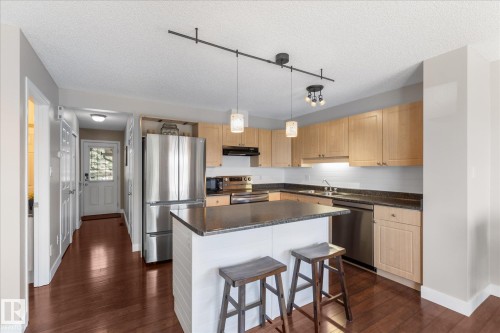 2948 26 Street Nw, Edmonton, AB - Indoor Photo Showing Kitchen With Double Sink